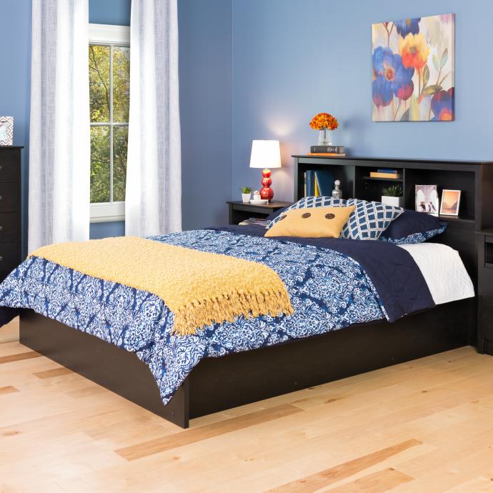 Queen Bookcase Headboard