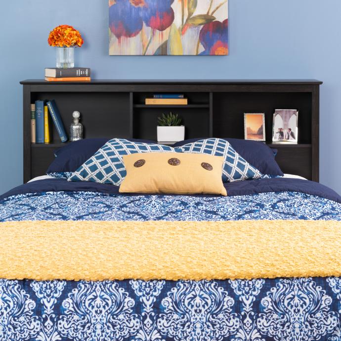Queen Bookcase Headboard