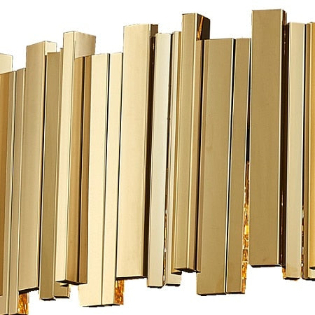 Youlaike Modern LED Wall Sconce Light AC110-240V Creative Design Gold Creative Home Decoration Light Fixture Bedside Wall Lamp