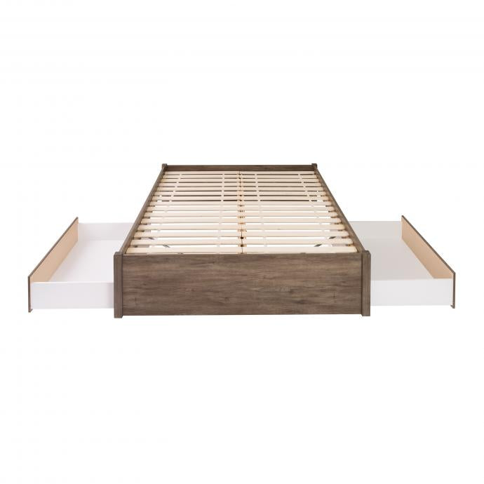 Queen Select 4-Post Platform Bed with 2 Drawers