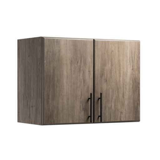 Elite 32 inch Stackable Wall Cabinet, Drifted Gray (DEW-3224)