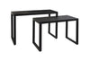 Modern Black Metal Table