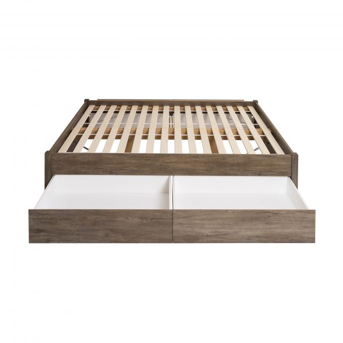 Queen Select 4-Post Platform Bed with 4 Drawers