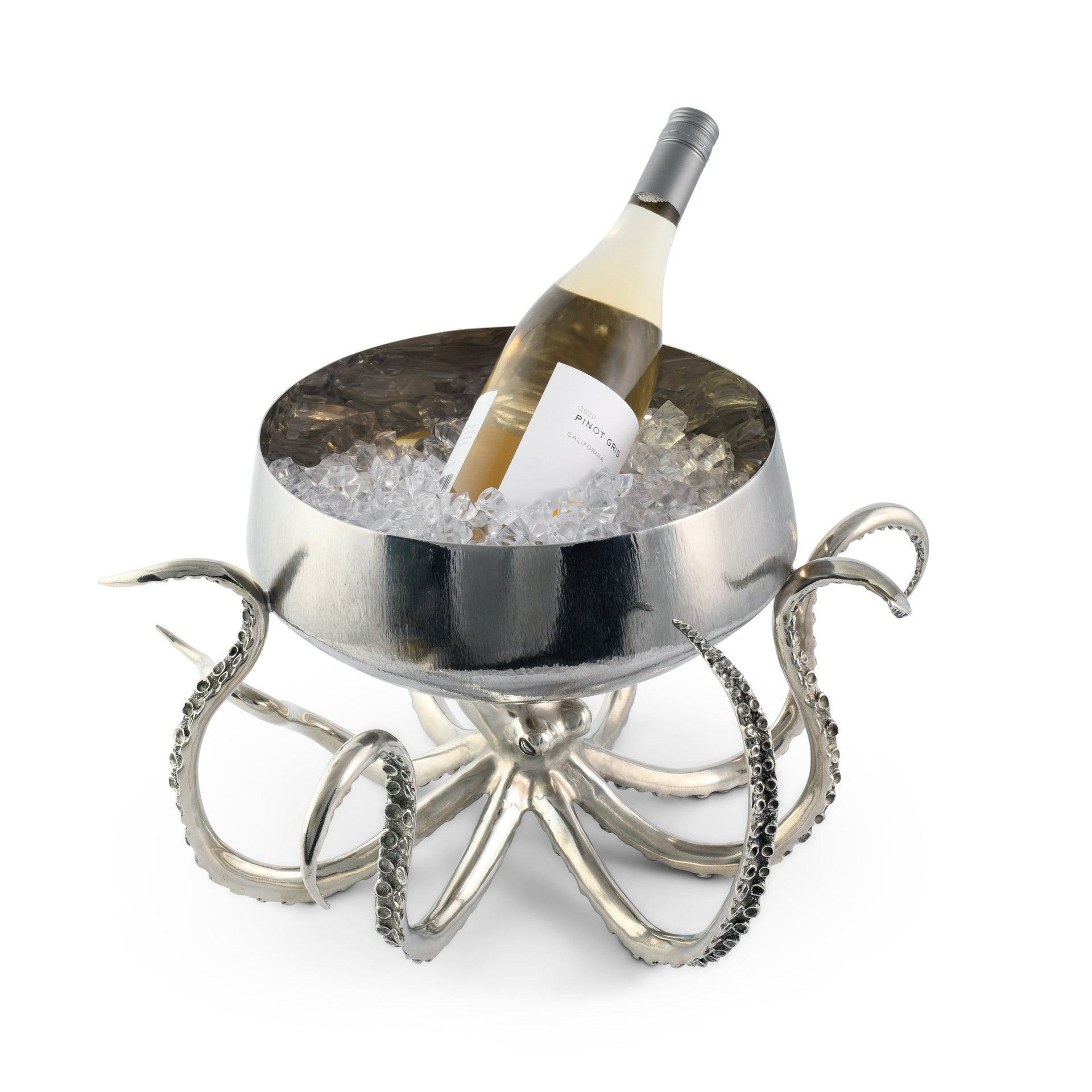 OCTOPUS STAINLESS STEEL CENTERPIECE BOWL