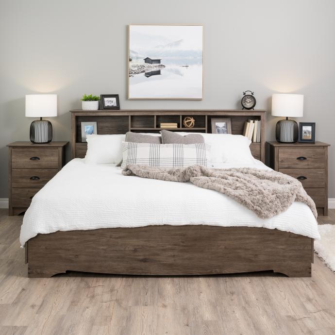 King Bookcase Headboard