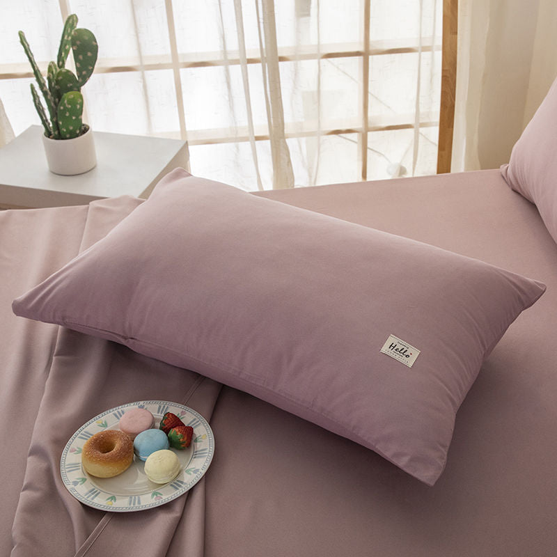 Cotton Bed Sheet Cover Solid Twin Size Bed Sheets Beds Fabric Single Double Sheet Home Sheets for Bed Flat Bed Sheet