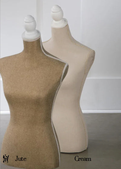 Linen & Burlap Mannequin Body Forms (Tabletop/Fiberglass)