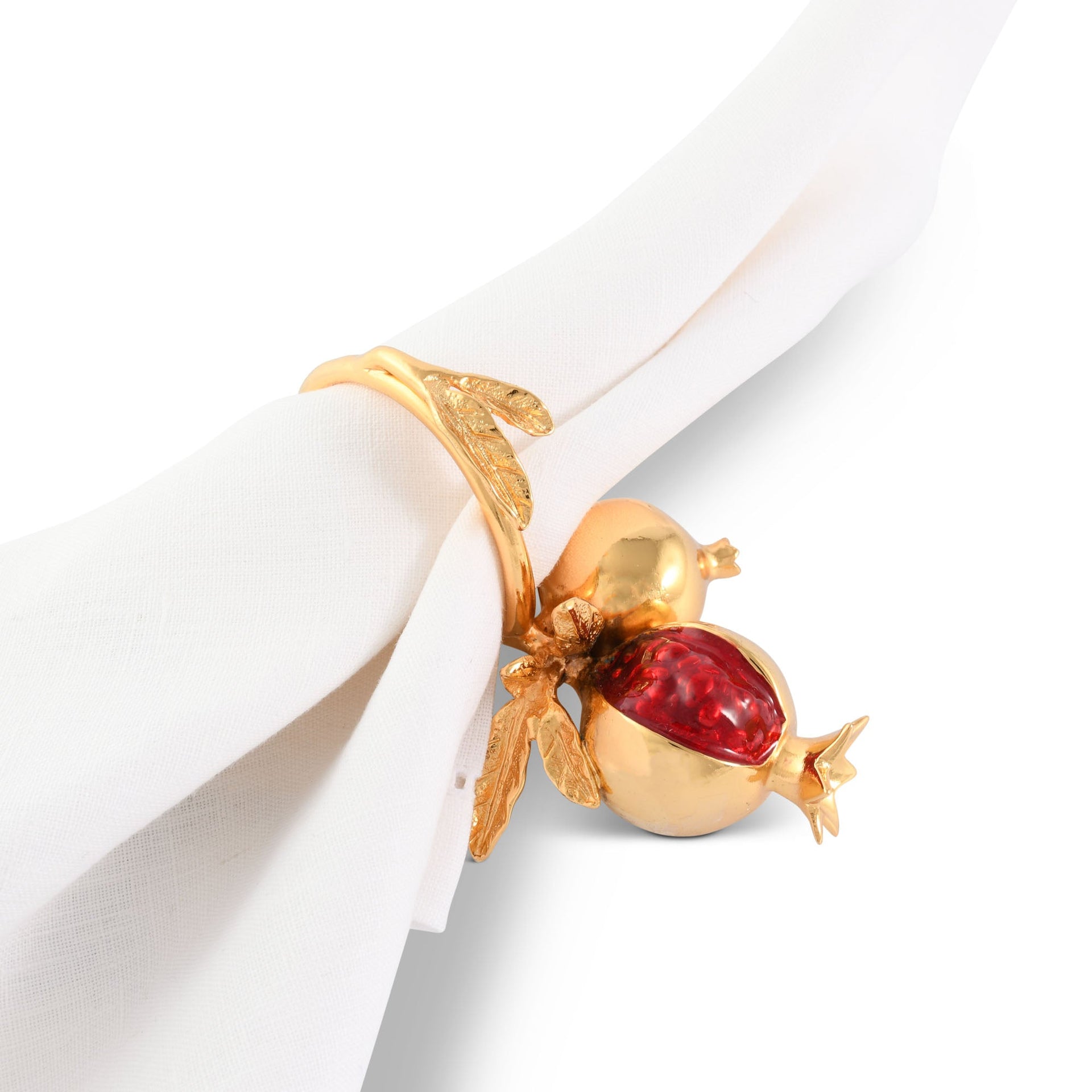 Vagabond Pomegranate Pewter Napkin Ring