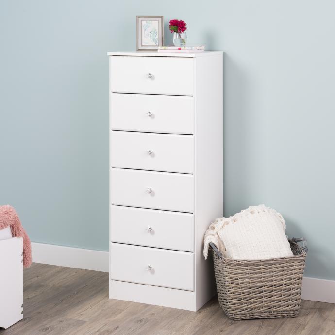 Astrid 6-Drawer Tall Chest