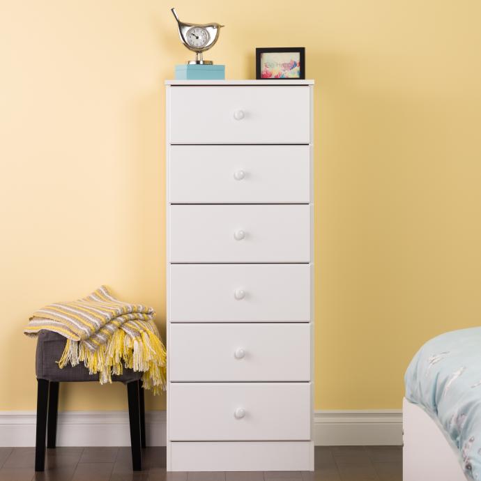 Astrid 6-Drawer Tall Chest
