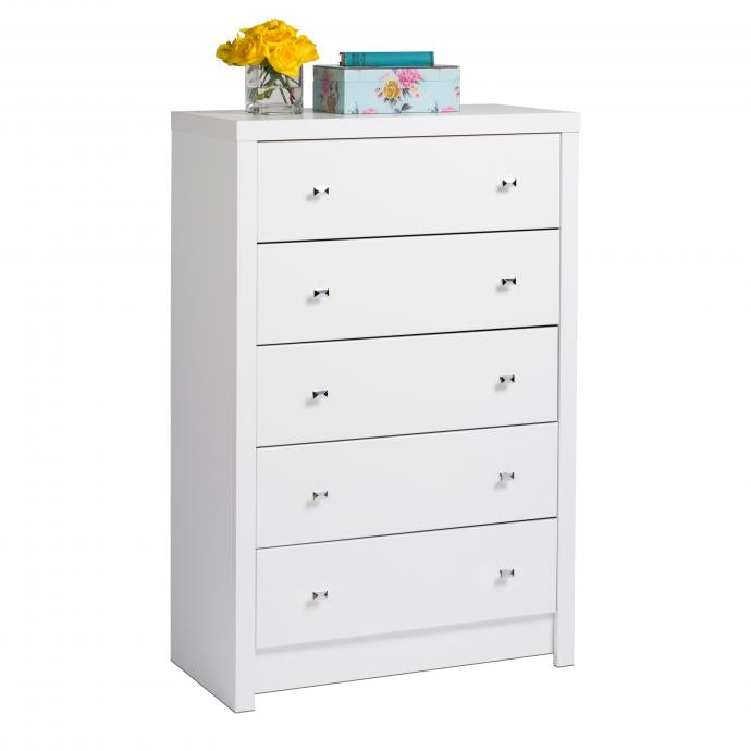 Series 9 5-Drawer Chest - White