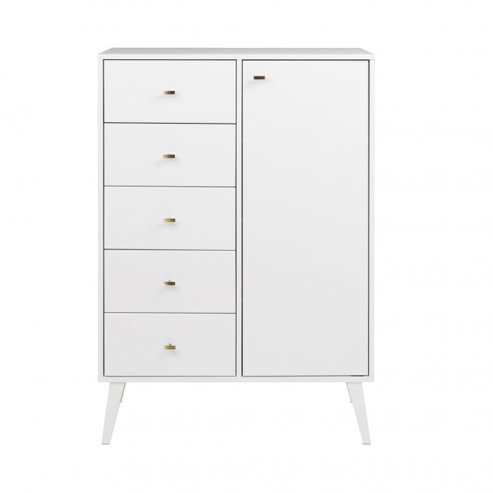 Milo 5-drawer Chest with Door