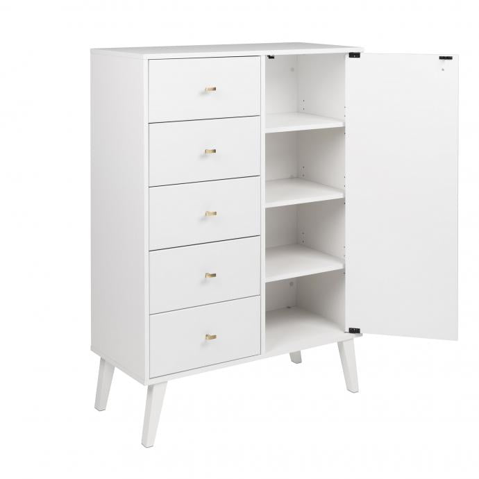 Milo 5-drawer Chest with Door