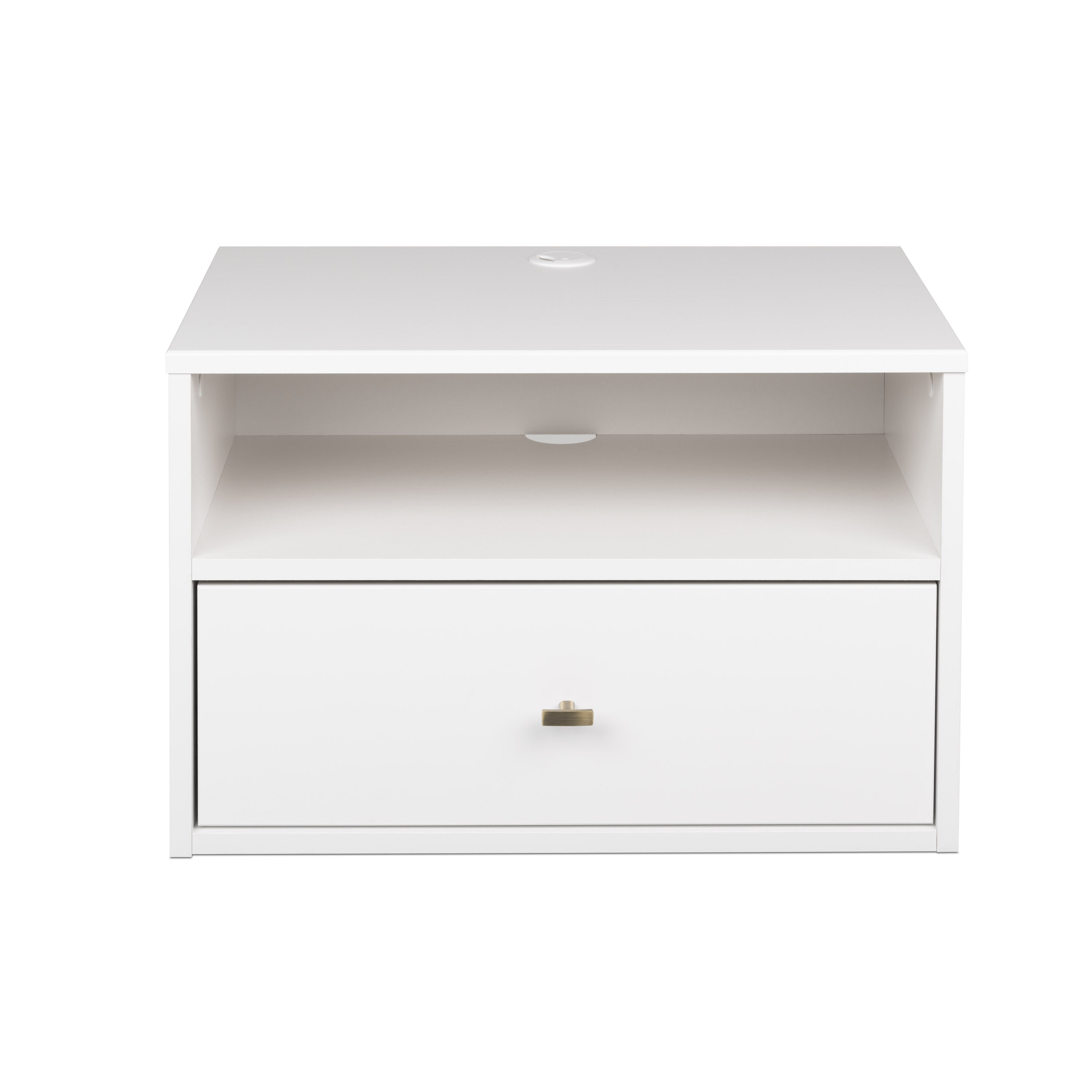 Floating Hanging Nightstand with Drawer
