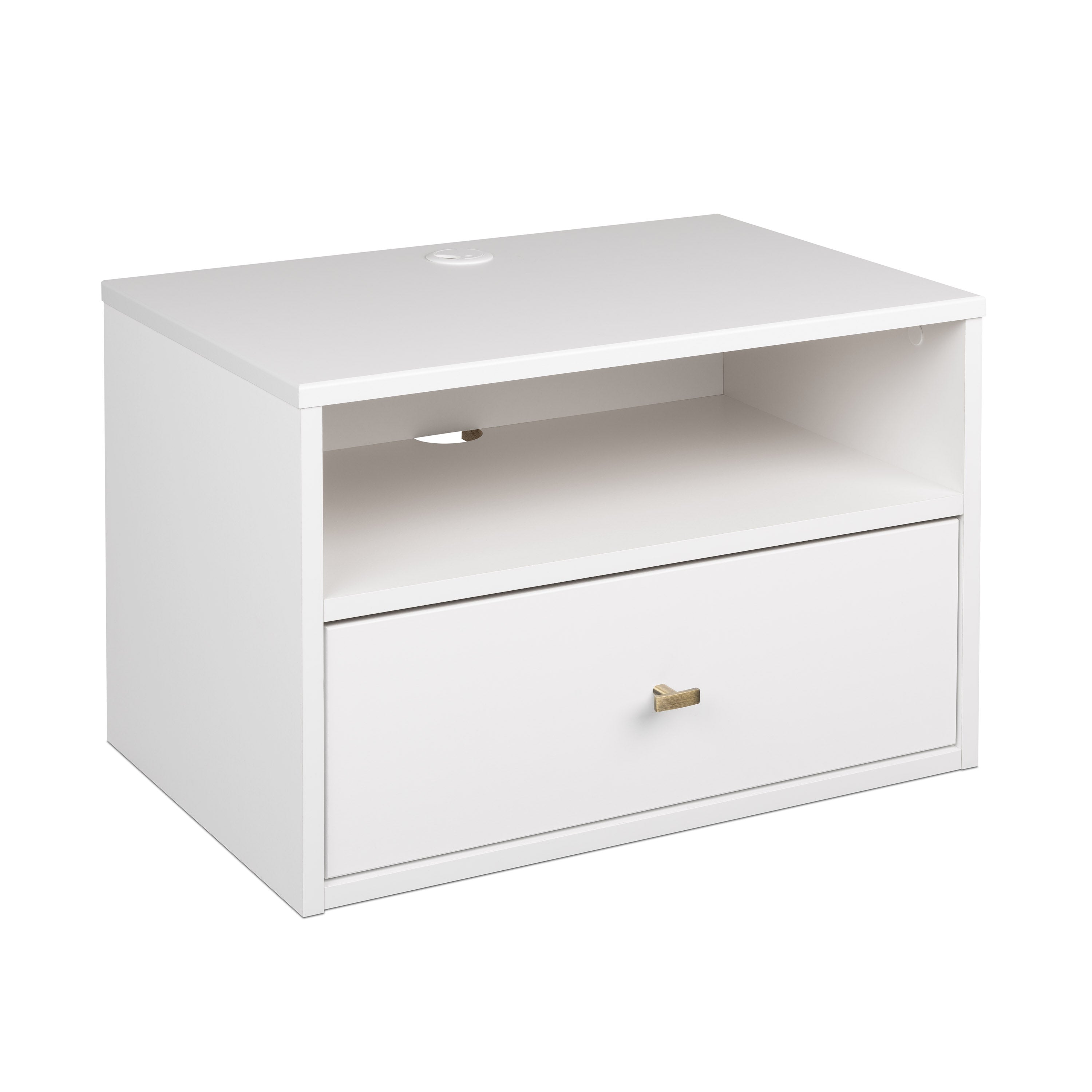 Floating Hanging Nightstand with Drawer