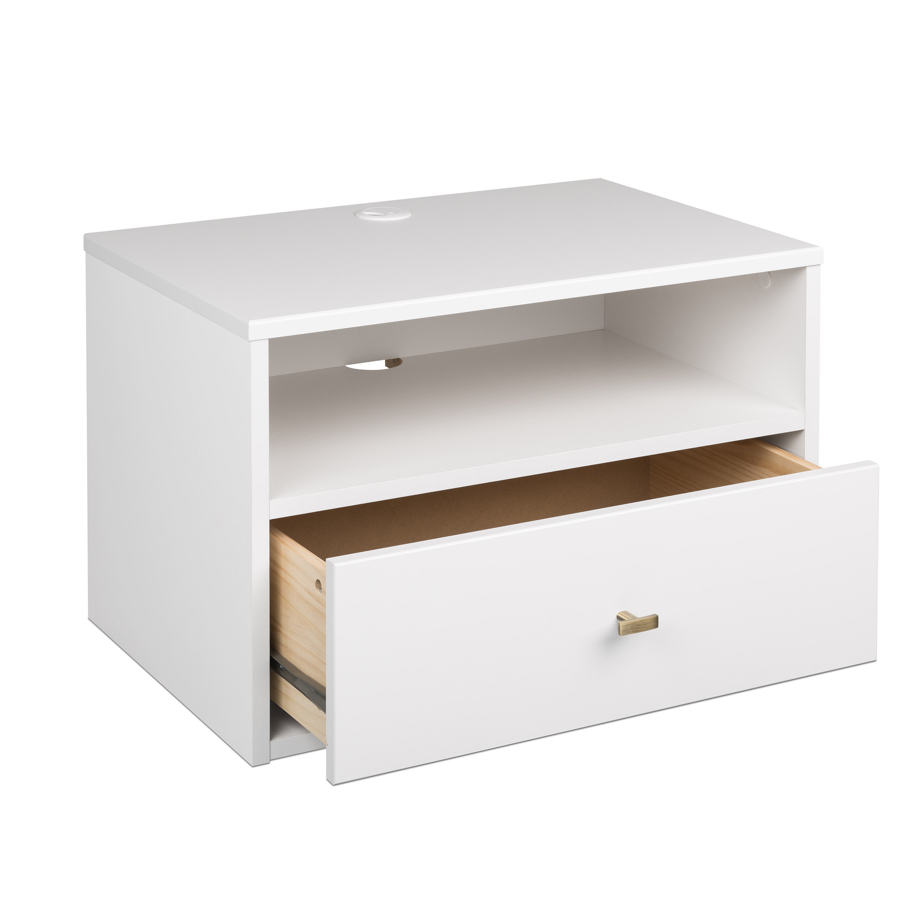Floating Hanging Nightstand with Drawer