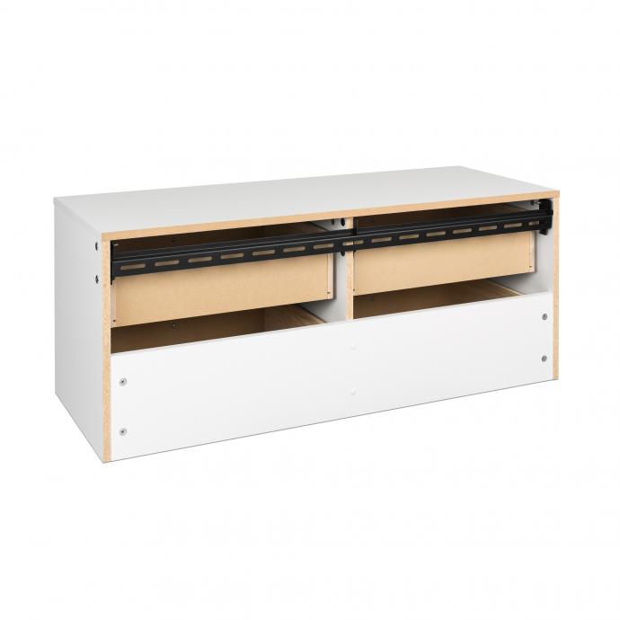 Hanging 4-drawer Dresser - White