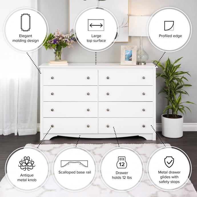 Sonoma 8-drawer Dresser