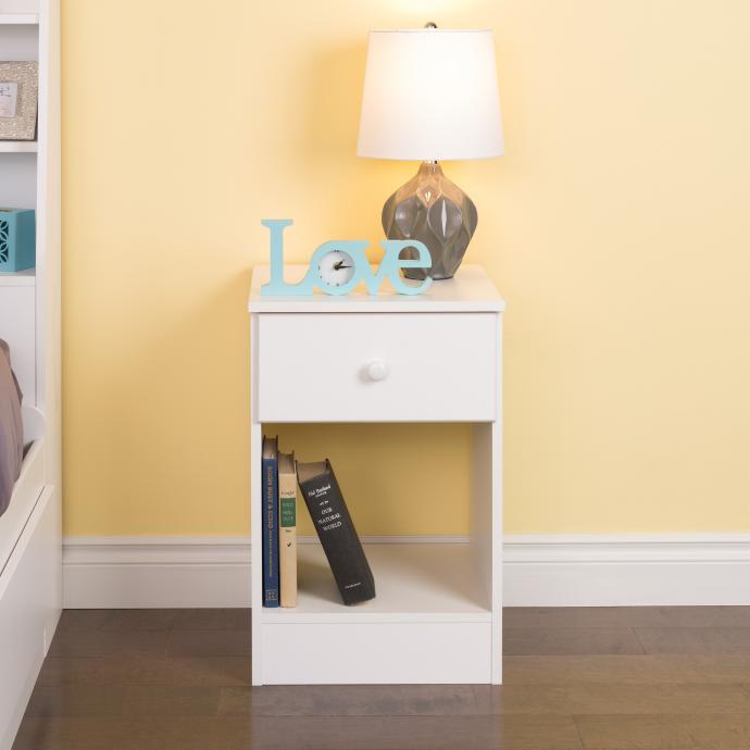 Astrid Tall 1-Drawer Nightstand