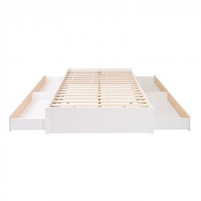 Queen Select 4-Post Platform Bed with 4 Drawers