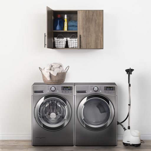 Elite 32 inch Stackable Wall Cabinet, Drifted Gray (DEW-3224)