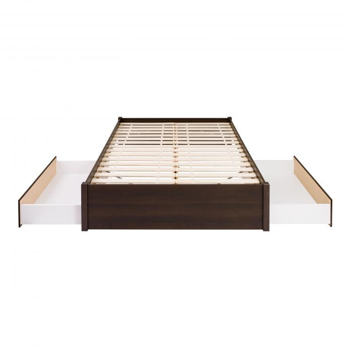 Queen Select 4-Post Platform Bed with 2 Drawers
