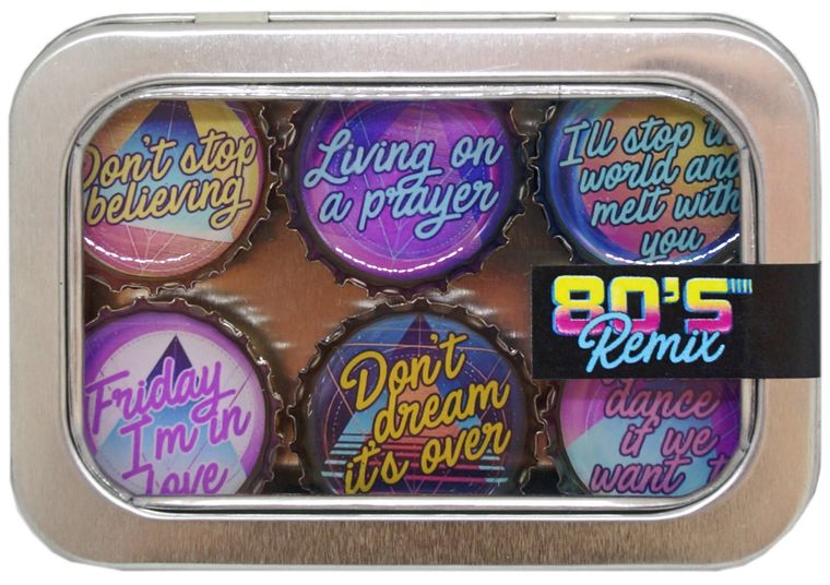 80's Magnet - Set of 6