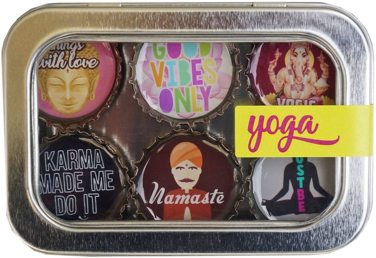 Yoga Magnet - Set of 6