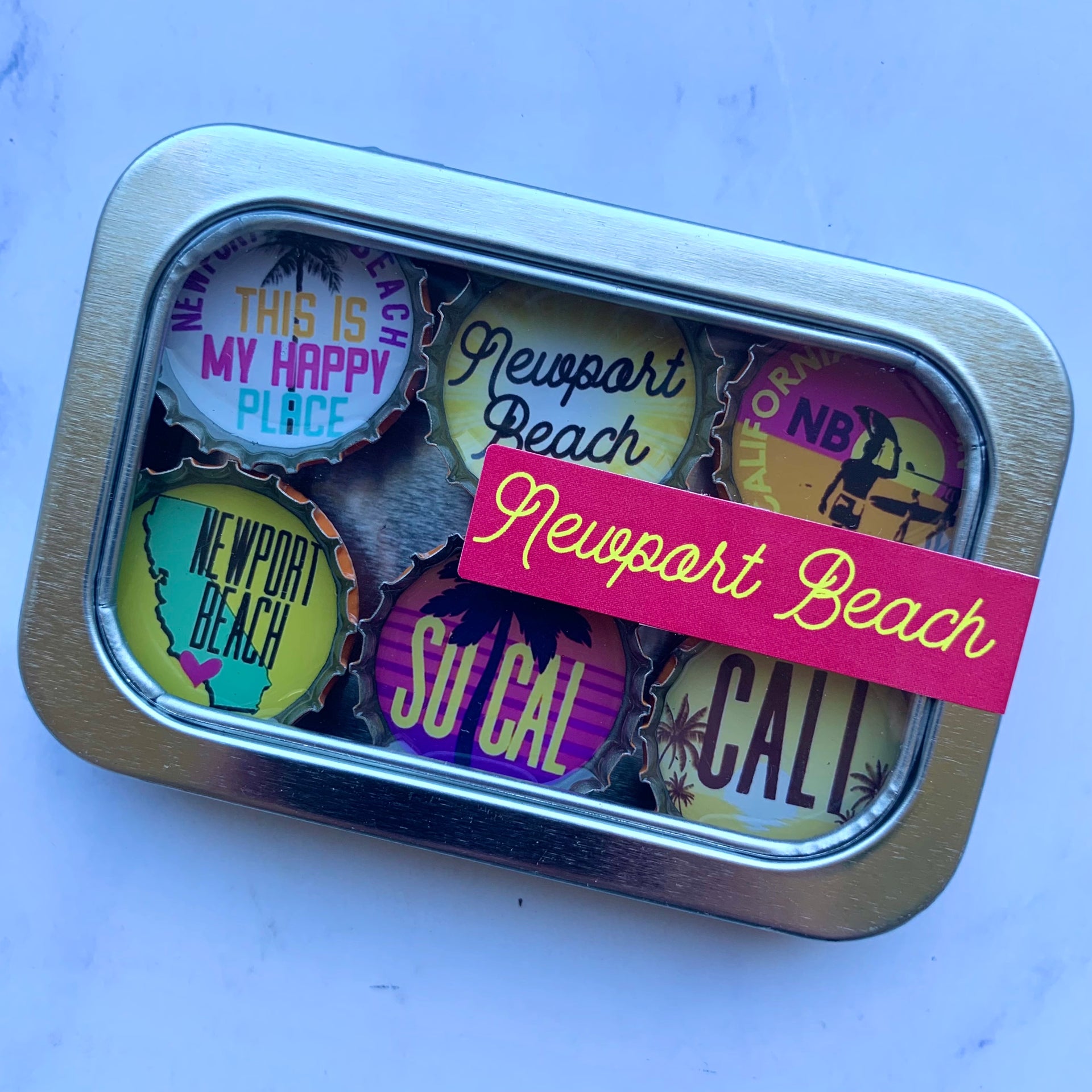 Newport Beach Magnets - Set of 6