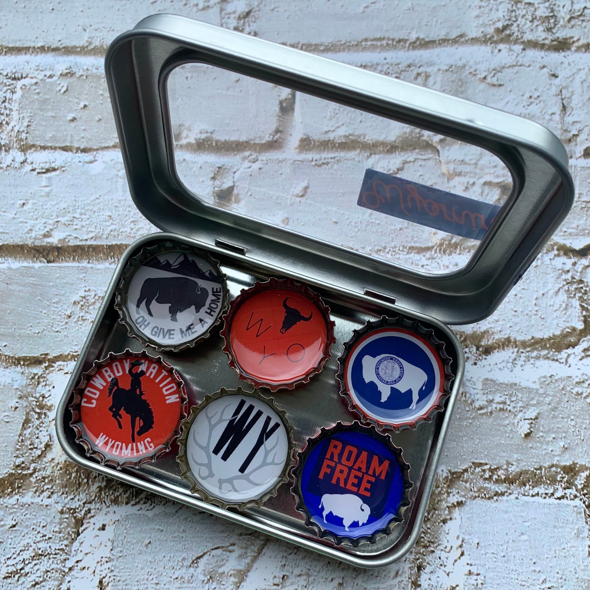 Wyoming Magnets - Set of 6