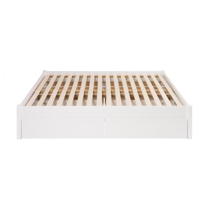 Queen Select 4-Post Platform Bed with 4 Drawers