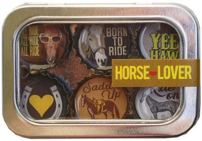 Horse Lover Magnets - Set of 6