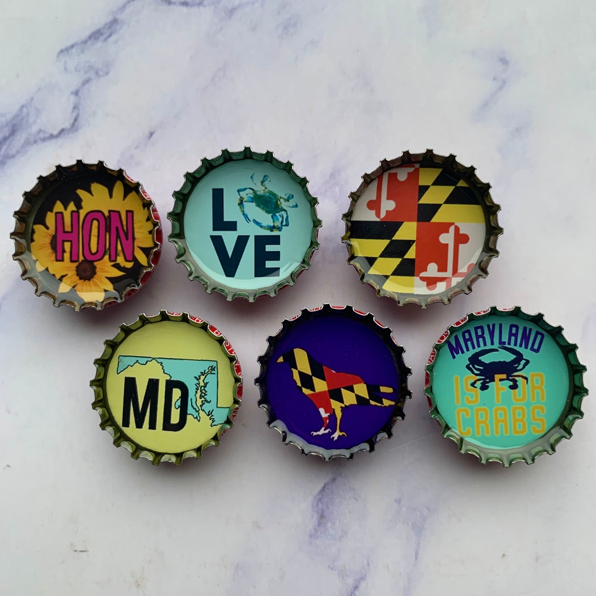Maryland Magnet - Set of 6