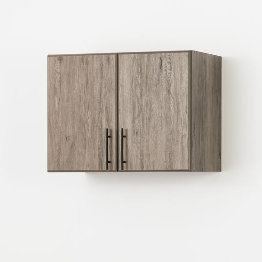Elite 32 inch Stackable Wall Cabinet, Drifted Gray (DEW-3224)