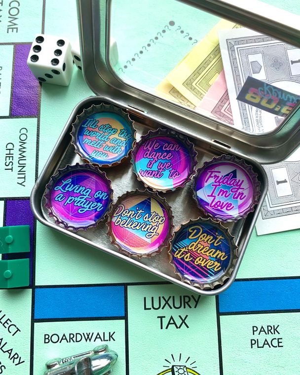 80's Magnet - Set of 6