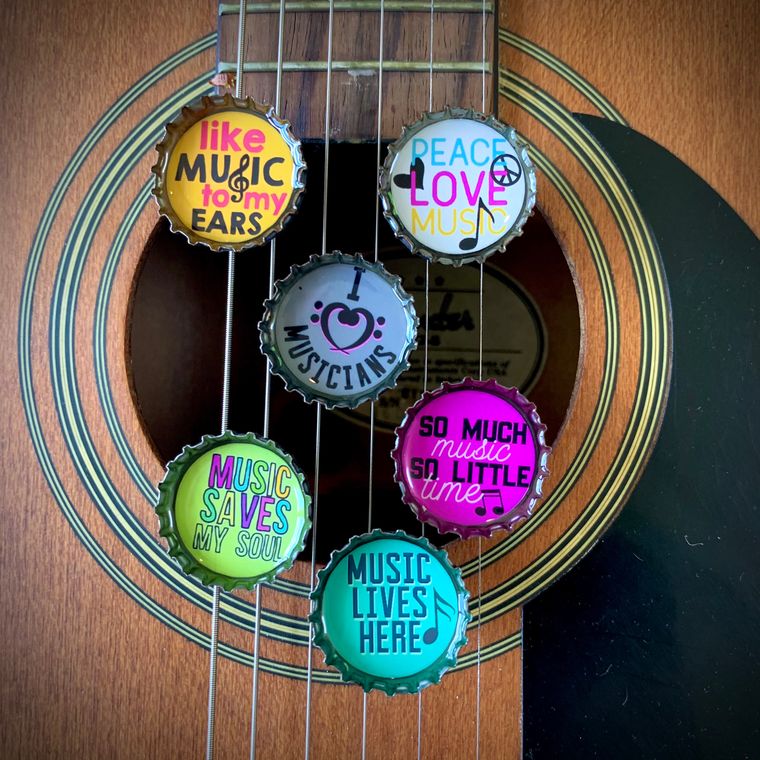 Music Magnets - Set of 6
