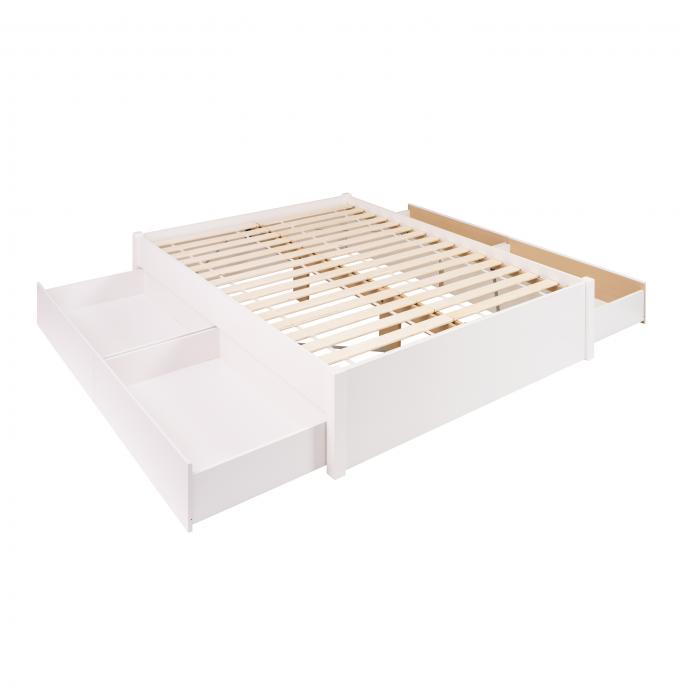Queen Select 4-Post Platform Bed with 4 Drawers