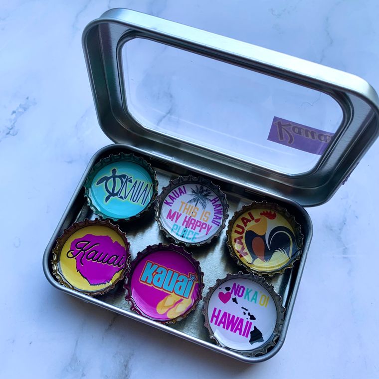 Kauai Magnet - Set of 6