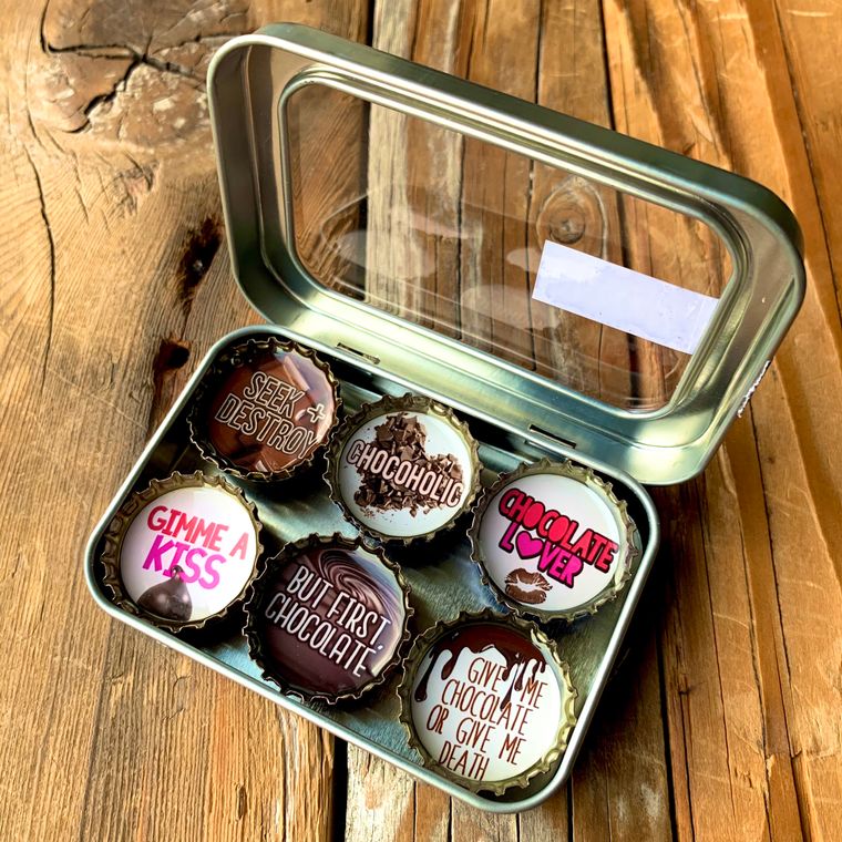 Chocolate Magnets - Set of 6