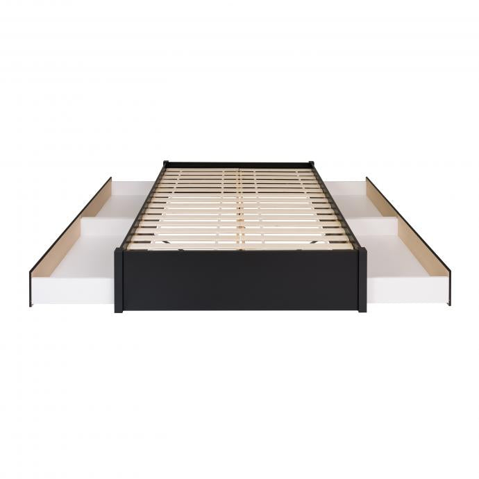 Queen Select 4-Post Platform Bed with 4 Drawers