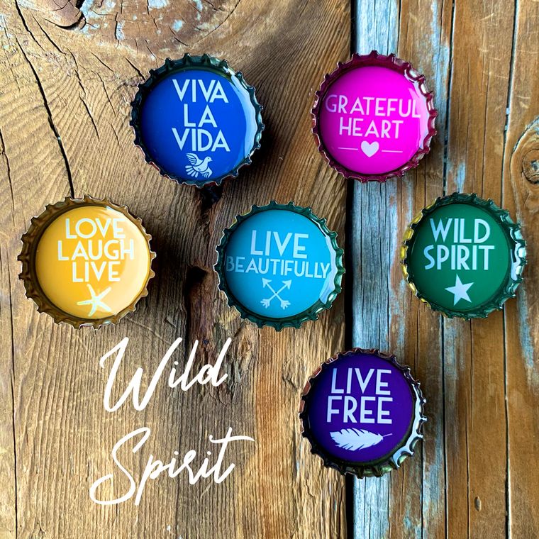 Wild Spirit Magnets - Set of 6