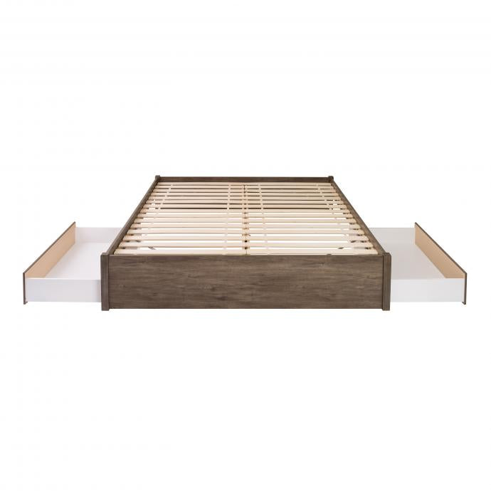 King Select 4-Post Platform Bed with 2 Drawers