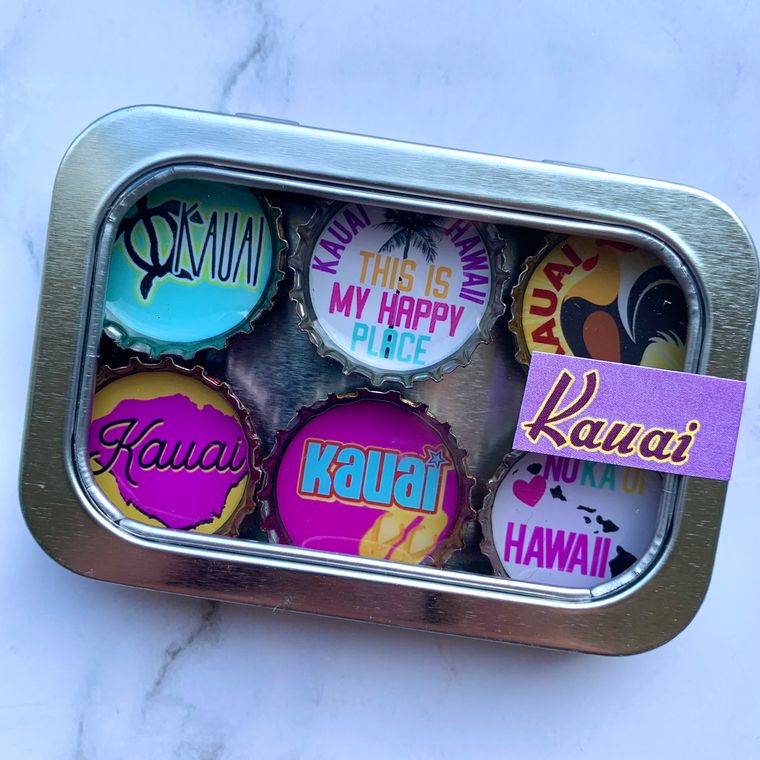 Kauai Magnet - Set of 6