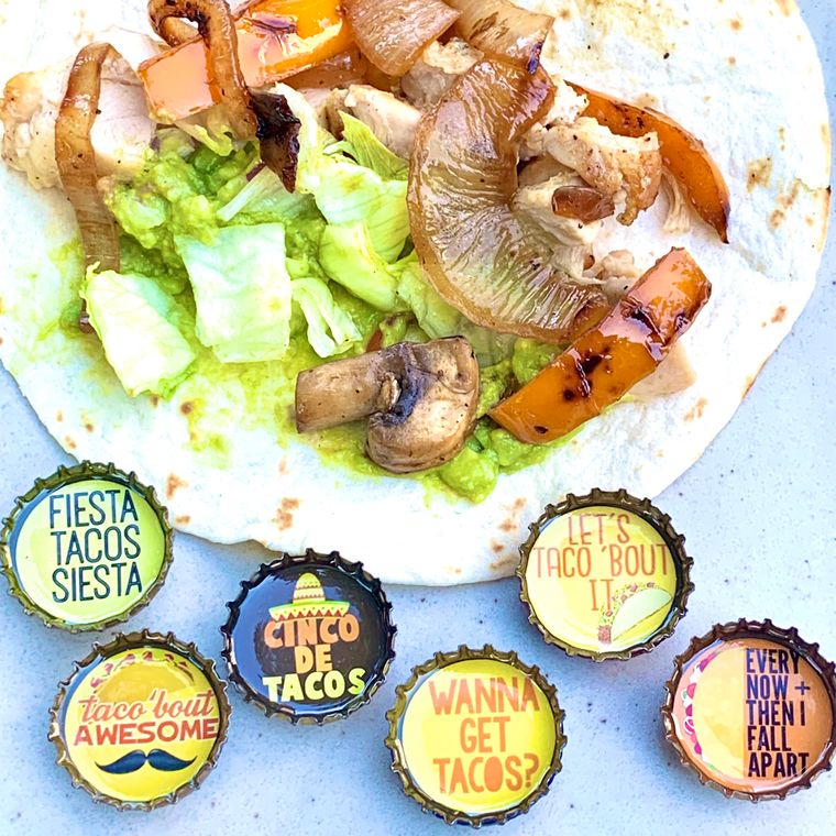 Tacos Magnets - Set of 6