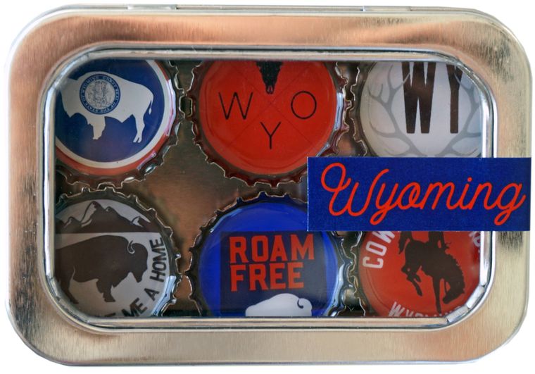 Wyoming Magnets - Set of 6