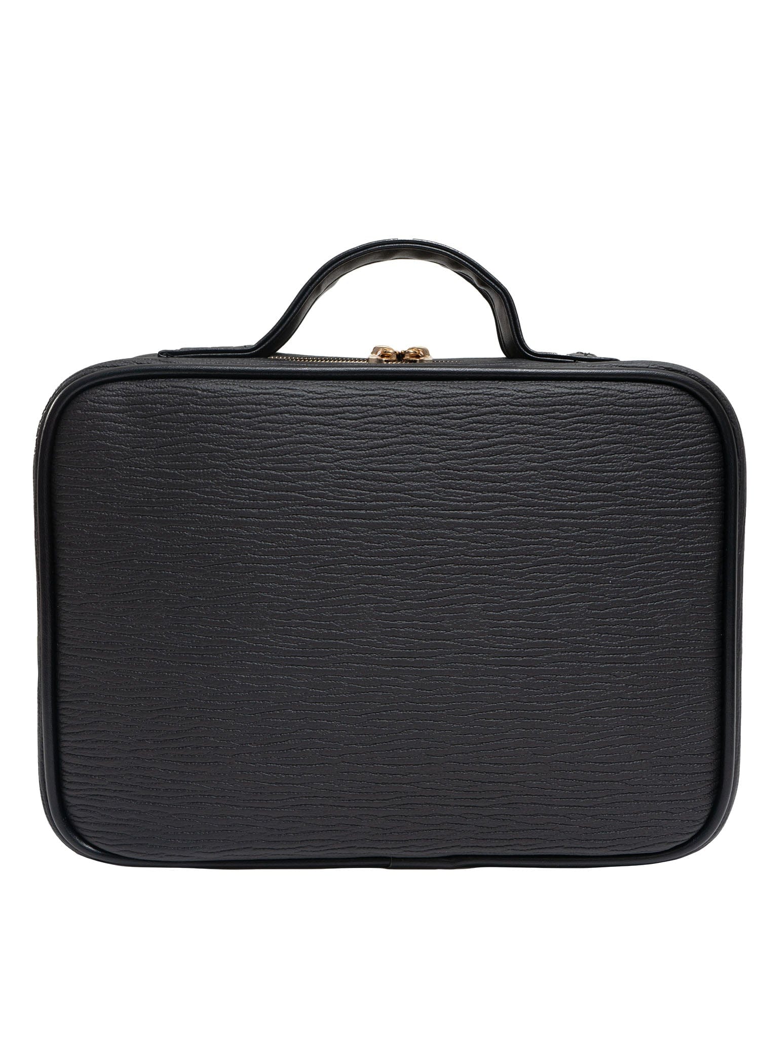 Joan & David Double Handle Textured Hanging Toiletry Case