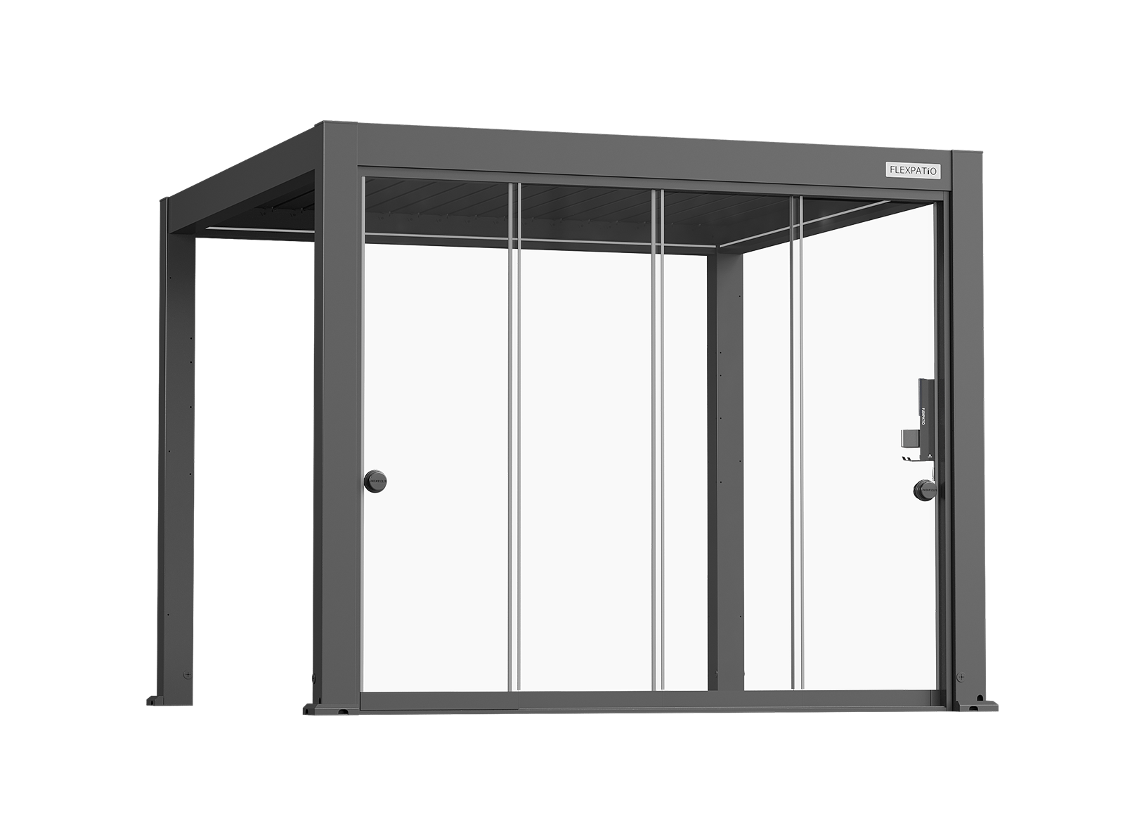 Glass Door – Round Handle