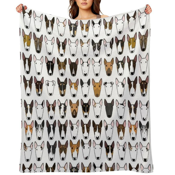 A Metre Of Bullies Throw Blanket