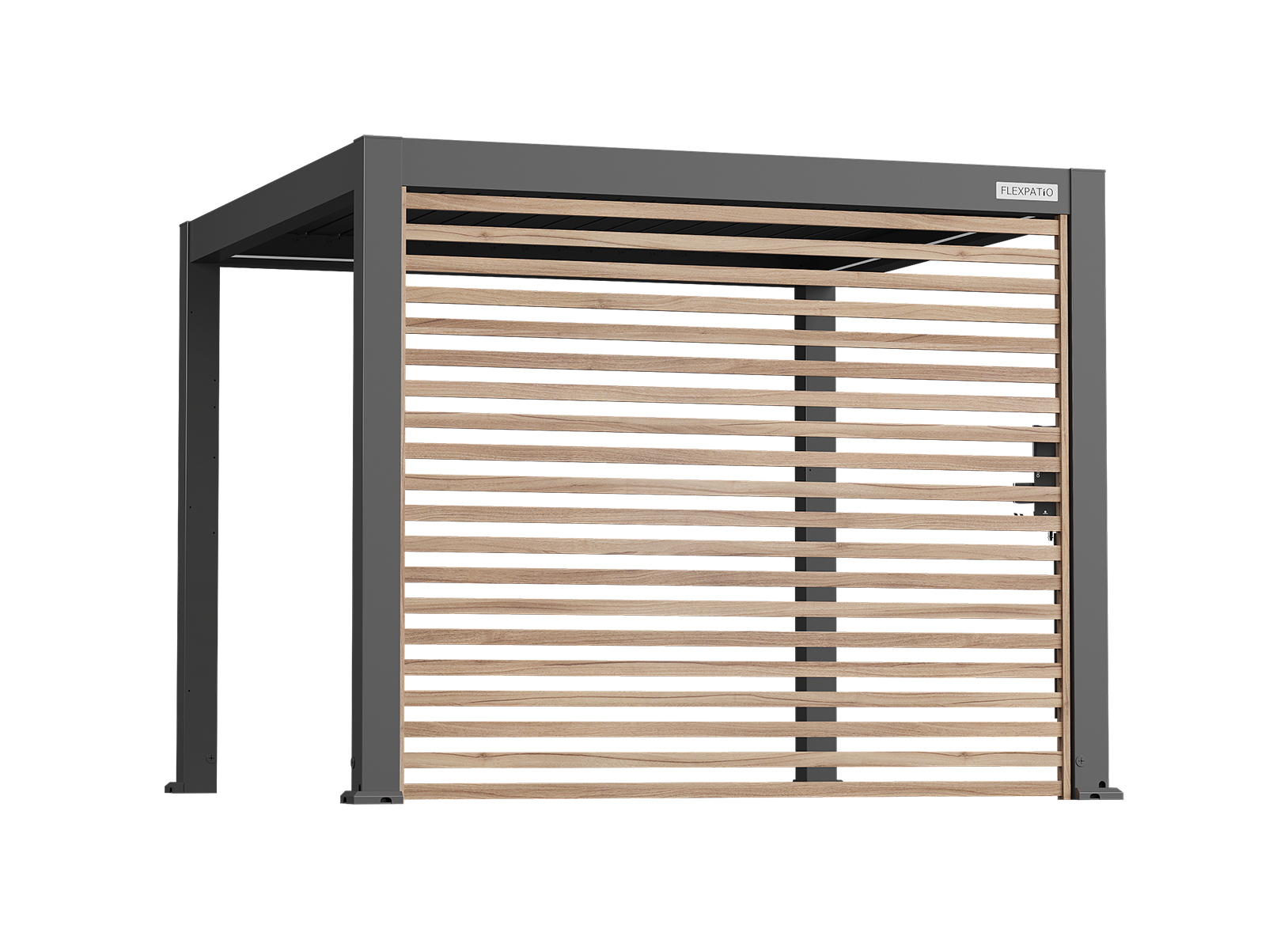 Wood-Grain Slat Walls