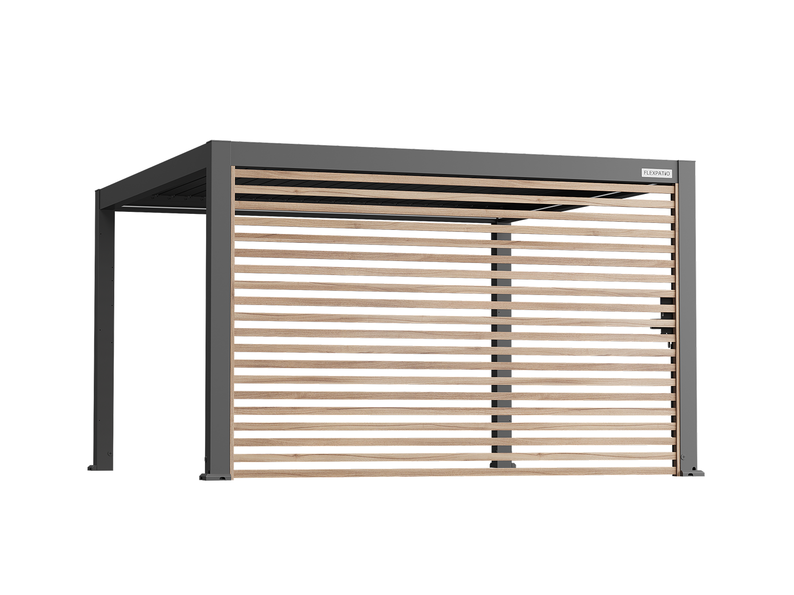 Wood-Grain Slat Walls